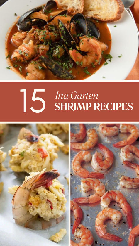 15 Ina Garten Shrimp Recipes Ina Garden Shrimp, Ina Garten Shrimp Scampi, Ina Garten Shrimp, Linguine With Shrimp Scampi, Shrimp Oreganata Recipe, Linguine With Shrimp, Shrimp Meals, Roasted Shrimp Recipes, High Protein Foods List