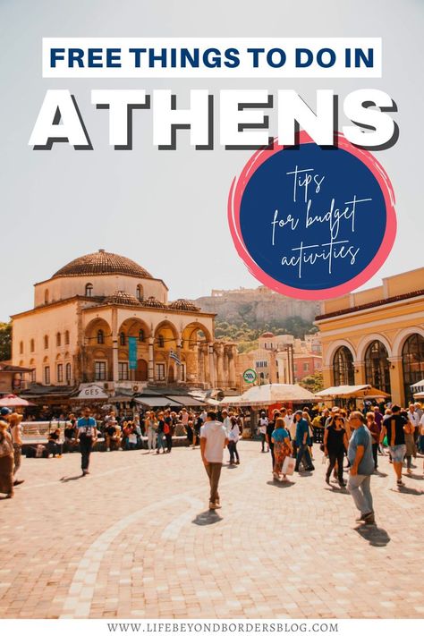 Are you planning to travel to Athens, Greece? If you're looking for budget-friendly things to do in Greece then here's your guide to all the best free things to do in Athens for a fun and fabulous Greece holiday! I Greece travel I free things to do in Greece I what to do in Athens I Greece on a budget I Athens on a budget I Athens free things to do I Athens attractions I free attractions in Athens I places to go in Athens I Athens travel | Athens vacations | Greece vacation |#Greece #Athens Greece On A Budget, Things To Do In Greece, To Do In Greece, Greece Travel Tips, Greek Isles Cruise, Things To Do In Athens, Greek Islands Vacation, Travel Europe Cheap, Athens Travel