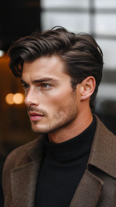 #menshaircut #barberlife #hairgoals #mensgrooming #haircutideas #mensstyle #barbershop #hairinspo #mensfashion #hairtrends #menshairstyle #haircutinspiration #menshair #barberlove #haircutoftheday Old Money Side Part Men, Old Money Men’s Haircut, Old Money Hair Men, Men Hairstyle Medium, Groom Hairstyle Men, Old Money Hairstyles Men, Long Hairstyle For Men, Straight Hair Braids, Side Part Hairstyles Men