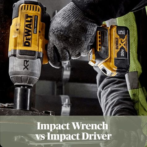 Impact Wrench vs Impact Driver Wide Leg Pants Jeans, Anchor Bolt, Golf Shop, Outdoor Essentials, Impact Driver, Impact Wrench, Kit Bag, Led Work Light, Fit N Flare Dress