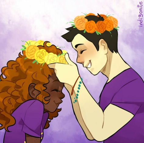 Love Frazel Hazel And Frank, Zio Rick, Rick Riordan Series, Percy Jackson Ships, Hazel Levesque, Frank Zhang, Dibujos Percy Jackson, Roman Gods, Percy Jackson Quotes