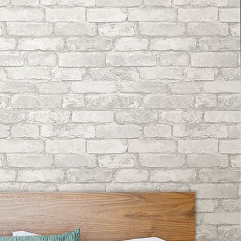 Plank Wallpaper, Peel And Stick Shiplap, Wood Plank Wallpaper, Wood Feature Wall, Vinyl Wall Panels, Brick Wallpaper Roll, Banana Leaf Wallpaper, Brick Paneling, Embossed Wallpaper