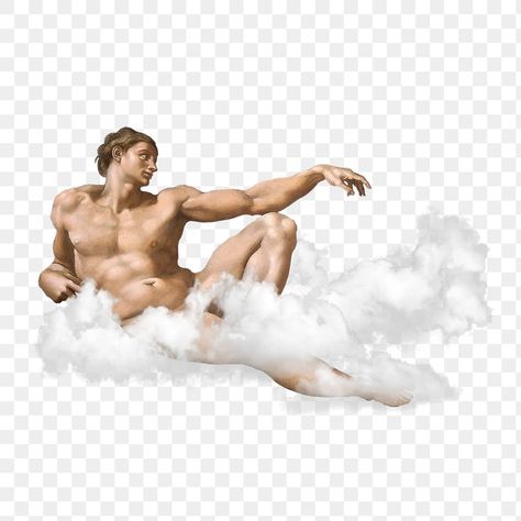 Michelangelo Hands, Adam Michelangelo, Sticker Transparent Background, The Creation Of Adam, Sticker Transparent, Cloud Art, The Creation, Vintage Posters, Transparent Background