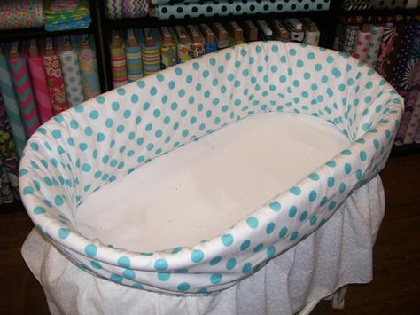 This is a liner only, not a full skirt. This lines the inside of your bassinet and goes under the mattress. It folds over the top of the bassinet and has elastic all the way around. Choose from several colors. You can add a matching blanket for $35.00. Sheets can be found in my shop section Bassinet Bedding. Bassinet Skirts, Grandchildren Gift Ideas, Bassinet Cover, Baby Shower Messages, Bassinet Stroller, Wicker Bassinet, Antique Wicker, Bassinet Sheets, Baby Washcloth