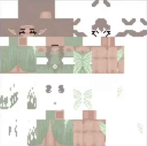 Minecraft Girl Skins Aesthetic Layout, Minecraft Skins Bunny, Minecraft Skins Female, Minecraft Templates, Minecraft Outfits, Minecraft Skins Aesthetic, Minecraft Girl Skins, Mc Skins, Skin Minecraft