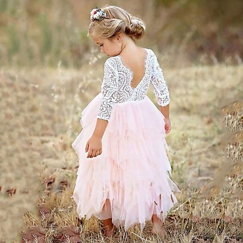 Princess Costume Kids, Tutu En Tulle, Girls Winter Dresses, Girls Spring Dresses, Pageant Girls, Girls Lace Dress, Causal Dresses, Ceremony Dresses, Girls Formal Dresses