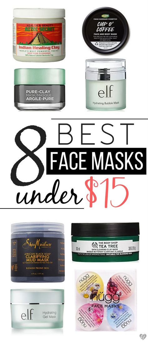 Treat yourself to a little pampering with a face mask! Save your money and opt for one of these affordable 8 best face masks under $15! Drugstore Face Mask, Best Face Masks, Acne Face Mask, Face Mapping, Hydrating Face Mask, Acne Face Wash, Face Palette, Gel Mask, Face Acne