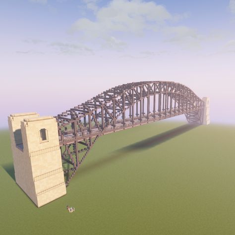 Downtown Minecraft, Batman Minecraft, Minecraft Bridge, Minecraft Castle Designs, Modern Minecraft Houses, Minecraft Building Guide, Minecraft City Buildings, Steampunk City, Minecraft Structures