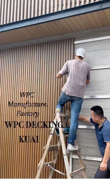 Kuai WPC Manufacture Factory on Instagram: "How to build a nice looking Garden? Use Aluminium post+Wood Composite Fence Panel make Garden Fence nice looking Follow me：@kuai.ecowpc.projects Email:susan@greenzone.hk WhatsApp：+86 18126673352 #wallpanel #wallcladding #wpcwallpanel #wpcfence #gardenfence #fence #fencedesign #fencebuilding #fenceinstallation #fencepost #fenceideas #fencecompany #woodfence #fence #fencecontractor #privacyfence #kuai #wpc #kuai" Wpc Decking, Composite Fence, Fencing Companies, Wood Composite, Building A Fence, Fence Panel, Mid Mod, Fence Post, Privacy Fence