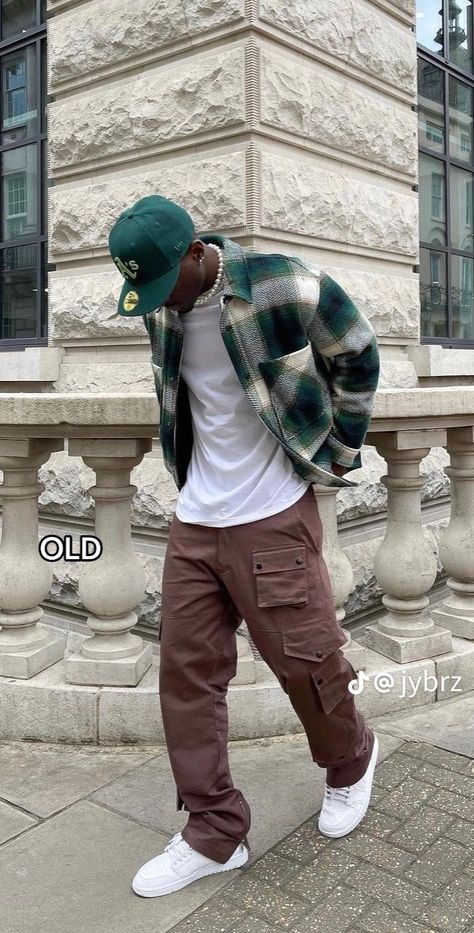 Cargo Styles Men, Drip Outfit Men Mexican, Semi Formal Casual Outfits Men, Different Styles Mens Fashion, Black Guys Outfits Aesthetic, Casual Black Guy Outfits, Street Smart Outfit Men, Men Fall Outfits Black Men, Ny Style Outfits