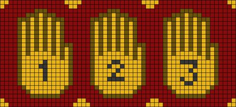 Fall Cross Stitch, Desenhos Gravity Falls, Easy Perler Beads Ideas, Easy Pixel Art, Mabel Pines, Perler Bead Templates, Pixel Art Grid, Graph Paper Art, Graph Design