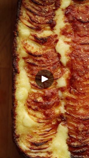 Mashed Potato Gratin, Garlic Parmesan Potatoes, Gluten Free Pastry, Potato Pasta, Parmesan Potatoes, Easy Potato Recipes, Potato Gratin, Veg Dishes, Cheesy Potatoes