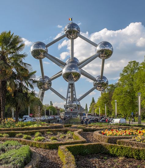 Atomium, Brussels, Belgium Atomium Brussels, Brussels Belgium, Brussels, Belgium, Statue, Travel, Quick Saves