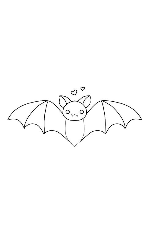 Small Simple Tattoo Stencil, Halloween Fine Line Tattoo, Beginner Tattoo Stencils Outline Easy, Bat Tattoo Ideas Simple, Bat Line Art, Tiny Bat Tattoo, Easy Tattoo Stencils, Bat Doodle, Bat Outline