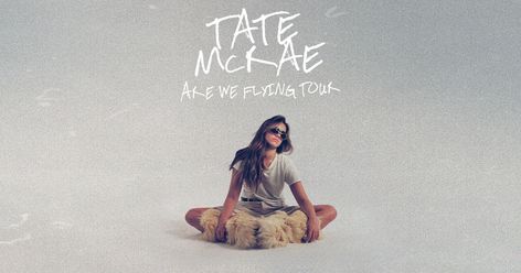 Tate McRae presents Are We Flying Tour for her album I Used to Think I Could Fly🩷 #tatemcrae #iusedtothinkicouldfly #tatertots #tate #areweflyingtour Are We Flying Tour Tate Mcrae, Tate Mcrae Laptop Wallpaper, I Used To Think I Could Fly Tate Mcrae, Tate Mcrae Think Later, Poster Wall Inspiration, Tate Mcrae Wallpaper, Tate Mcrae Aesthetic, Singers Aesthetic, Artist Posters