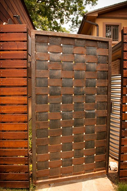 gate/door Corten Steel Gate Design, Steel Sliding Gate, Corten Steel Gate Entrance, Steel Men Gate, Solid Metal Gate, Decorative Metal Screen, Backyard Gates, Yard Gate, Gate Door