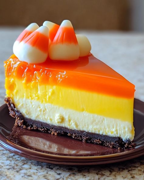 Indulge in the magic of Halloween with layers of deliciousness—try this Candy Corn Cheesecake that will be the highlight of your spooky celebration! 🍰🧡✨ #CandyCornCheesecake #HalloweenTreats #ColorfulTreats #SweetMemories Corn Cheesecake, Quick Healthy, Delicious Meals, Sweet Memories, Candy Corn, Halloween Treats, Corn, Cheesecake, Michigan