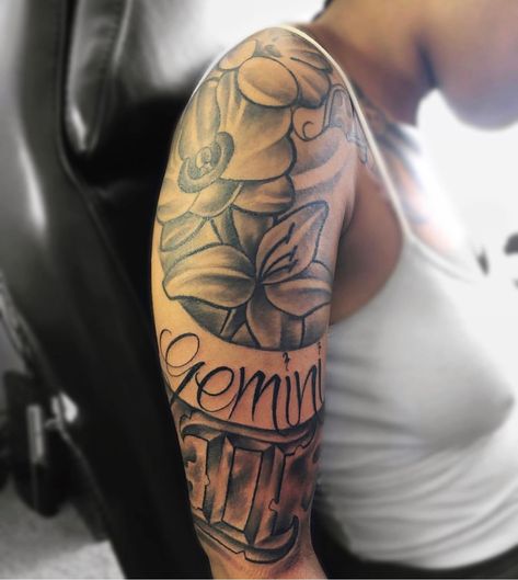 Chocolate Tattoo, Portrait Tattoo Sleeve, Gemini Tattoo, Tattoos For Women Half Sleeve, Meaningful Tattoos For Women, Black Girls With Tattoos, Tattoos For Black Skin, Leg Tattoos Women, Dope Tattoos For Women