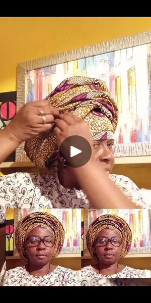 276K views · 4.8K reactions | How to tie quick hair styles Do it by yourself #vieralvideo #MustWatch #headwraptutorial | By Esther Omo talk show | Hello my people, how una they?
Learning tie, learning tie don't come again oh. This one
when I bring corner round all round hair tie. If you don't
know how to tie it, come and learn it here now. This is
another method to tie hair round tie. If you don't want to
do it print print one by one printing printing, just do it
with this tie. This tie go still bring out good look for
you. This one go still good for you. It go still good for round
hair tie. Come and learn your own here now. This is the very
simple one. If you say make you come they print that one, they
print am print print, e go take time. But this one is the
fastest eh fast way, quick wa Quick Hair Styles, Headwrap Tutorial, Quick Hair, Tie Hair, My People, Quick Hairstyles, One By One, Take Time, Hair Tie