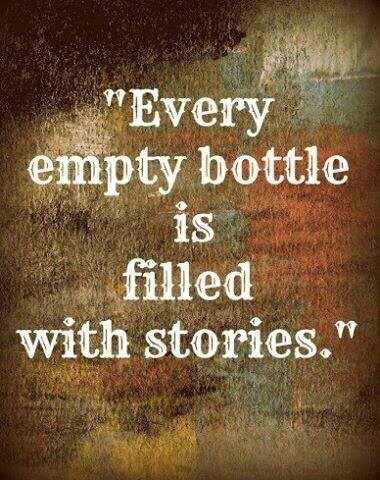 Every empty bottle is filled with stories Drinking Quotes, Wine Wednesday, Wine Quotes, Wine Humor, Wine Time, Empty Bottles, Chardonnay, Wine And Spirits, Wine Drinks