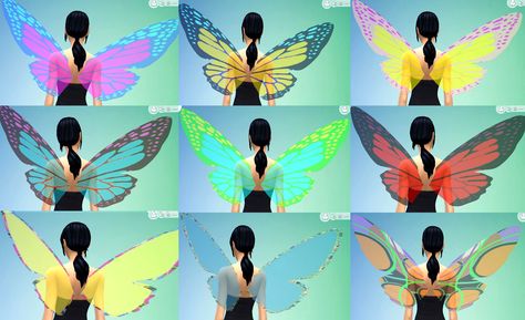 Mod The Sims - Glass Wings - All Ages Glass Wings, Steampunk Fairy, Sims 4 Studio, The Sims 4 Packs, Sims 4 Game Mods, Sims 4 Teen, Sims Four, Sims 4 Cc Packs, Best Sims