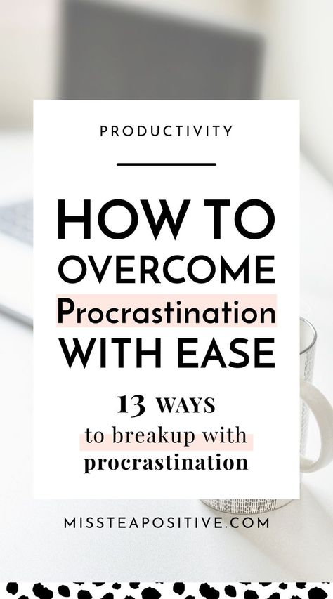 How to stop procrastinating? How to deal with procrastination at work? Here are 13 tips to stop procrastinating. Know how to overcome procrastination and laziness like a pro. These ways to stop procrastinating will help you in overcoming procrastination and improve productivity. Don’t procrastinate anymore. Beat procrastination easily by implementing these tips. #avoidprocrastination #stopprocrastinating #overcomeprocrastination #avoidprocrastinationatwork Procrastination Motivation, Avoid Procrastination, Beat Procrastination, Overcome Procrastination, Overcoming Procrastination, Avoid Distractions, Stop Procrastinating, Personal Growth Plan, Productive Habits