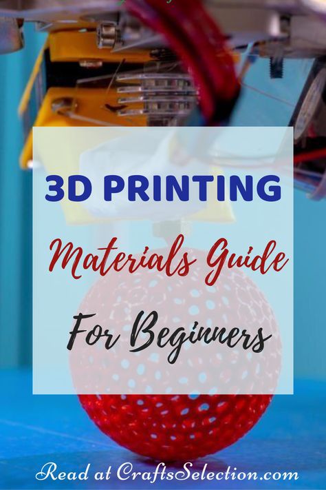 There are various types of 3D printing materials available in the market today. While each of them has distinct characteristics that can improve the quality of your work, you’ll need to pick according to the compatibility with your printer, cost, and malleability. Here’s a look at some of the most common materials for home 3D printers that you can buy locally. These materials can be easily bought online and safely used on your desktop 3D printers. Let's check now! 3d Printing Tips And Tricks, 3d Printing Beginner, 3d Printer Business Ideas, 3d Printing Tips, 3d Printing Projects For Students, 3 D Printing Projects, 3d Printing For Beginners, 3d Printer Ideas To Sell, Beginner 3d Printer Projects