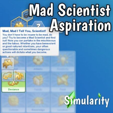 Mad, Mad I Tell You, Scientist Aspiration Mad Scientist Sims 4 Cc, The Sims 4 Cc Aspiration, Aspiration Sims 4 Cc, Sims 4 Fashion Authority, Ts4 Scientist Cc, Sims 4 Evil Cc, Scientist Sims 4 Cc, Get To Work Sims 4 Cc, Sims 4 Asylum Cc