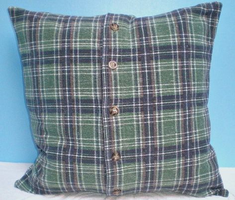 Upcycle Clothing, Memory Pillow, Pillow Slip Covers, Knit Vest Pattern, Memory Pillows, Lansing Mi, Family Keepsakes, Rustic Baby Shower, Old Shirts