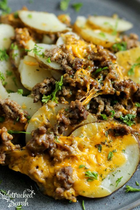 Insta Pot Beef, Ground Beef And Potatoes, Potted Beef, Beef And Potatoes, Dinner Easy, Instant Pot Dinner Recipes, Cheesy Potatoes, Insta Pot, Instapot Recipes