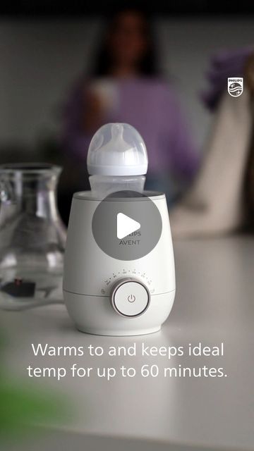 Philips Avent on Instagram: "The Philips Avent Fast Bottle Warmer lets you set the milk volume and press start, and then its smart temperature control takes care of the rest for you! 🤩 

It detects the milk's initial temperature, quickly warms it to the ideal temperature, and keeps it there for up to 60 minutes. 

What are you doing while your baby’s bottle is warming?

#PhilipsAvent #BottleWarmer #BabyRegistryMustHaves" Avent Bottle Warmer, Avent Bottles, Baby Registry Must Haves, Bottle Warmer, 60 Minutes, Temperature Control, Take Care, Milk, Let It Be