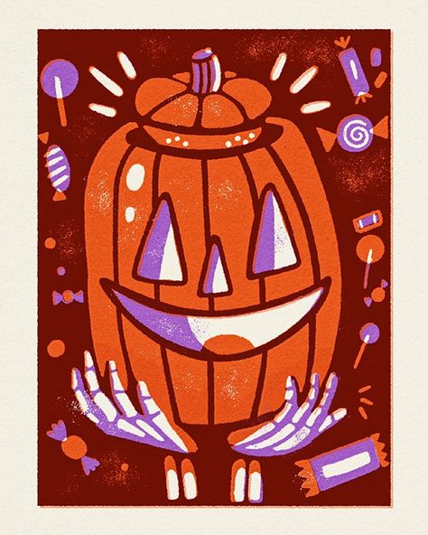 Halloween Illustrations :: Behance Halloween Poster Design, Love Logo Design, Halloween Illustrations, Packaging Illustration, Art Editorial, Risograph Print, Love Logo, Design And Illustration, Halloween Illustration