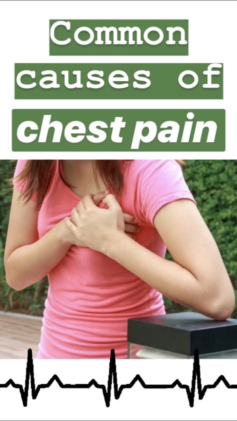 Left Side Chest Pain In Women, Chest Pain In Women, Chest Pain Relief, Chest Discomfort, Health Women, Pain Relief Remedies, Summer Health, Pa School, Health And Fitness Magazine