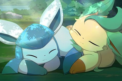 Eeveelutions Art, Pokemon Leafeon, Eevee Family, Umbreon And Espeon, Pokemon W, Pokemon Eevee Evolutions, Pokemon Eeveelutions, Cute Pokemon Pictures, Eevee Evolutions