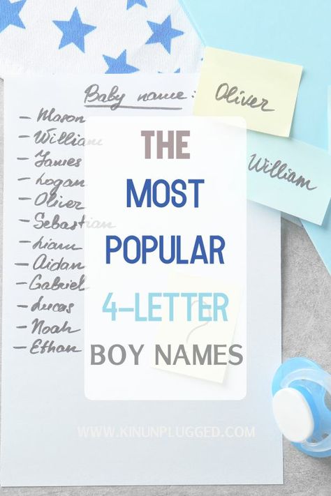 The Best 4 Letter Boy Names with Meanings 4 Letter Boy Names, Baby Names From The Bible, Names From The Bible, Bible Baby Names, Scandinavian Names, New Mom Advice, German Names, Strong Names