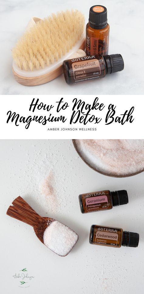 There are so many benefits to getting into a warm tub and letting your body soak. You can add several ingredients in the tub that promote wholistic wellness for your mind and body. My journey with wellness started with my son and a severe magnesium deficiency. We use these magnesium detox baths in our home weekly. Magnesium Bath Salts, Diy Bath Soak, Detox Bath Recipe, Detox Baths, Bath Soak Recipe, Magnesium Flakes, Diy Detox, Magnesium Bath, Bath Detox