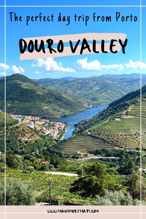 The Douro Valley in Northern Portugal Day Trips From Porto, Porto Portugal Travel, Lisbon Travel Guide, Porto Travel, Portugal Vacation, Places In Portugal, Portugal Travel Guide, Lisbon Travel, Road Trip Europe