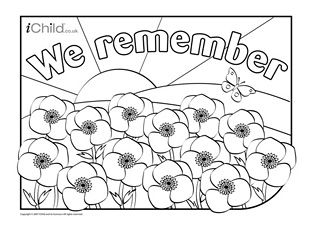 Print this Remembrance Day downloadable activity, so your child can colour in the poppy field, and remember the great sacrifices made by many people before them. Buddy Poppy, Remembrance Day Activities, Poppy Coloring Page, Remembrance Day Art, Coloring Patterns, November Ideas, Poppy Craft, Remembrance Day Poppy, Remembrance Poppy