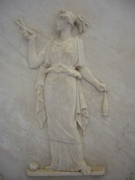 Atropos, One of the Fates Thread Of Life, Roman Mythology, Relief Sculpture, Bas Relief, Greek Art, Ancient Romans, Ancient Rome, Gods And Goddesses, Ancient Greece