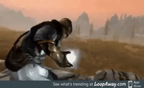 Skyrim gif Skyrim Gif, Skyrim Wallpaper, Short People Problems, Drywall Art, People Problems, Short People, Road Rage, The Elder Scrolls, Working On It