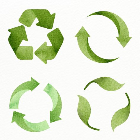 Recycle Symbol Design, Green Sustainable Aesthetic, Diploma Pictures, Recycle Aesthetic, Sustainable Symbol, Recycling Aesthetic, Sustainable Logo Design, Sustainability Icon, Ecology Aesthetic