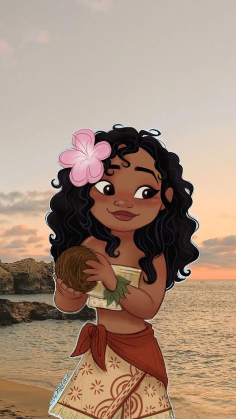 Ok Moana Aesthetic, Disney Moana Art, Tangled Wallpaper, Wallpaper Iphone Love, Cute Couple Dancing, Disney Collage, Pretty Phone Wallpaper, Disney Artwork, Disney Princess Wallpaper