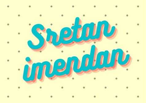 Sretan imendan Cestitke Za Rođendan, Sretan Rodendan, Happy Birthday Greetings, Birthday Greetings, Sewing Hacks, Happy Birthday, Neon Signs, Birthday