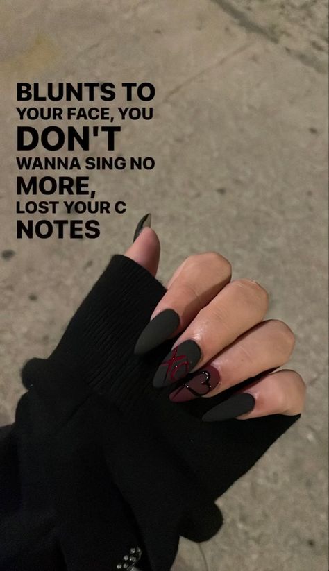 The Weeknd Inspired Nails, The Weeknd Nails Design, The Weeknd Nails, Weekend Nails, The Weeknd, Concert Outfit, Nail Inspo, The Weekend, Nail Designs