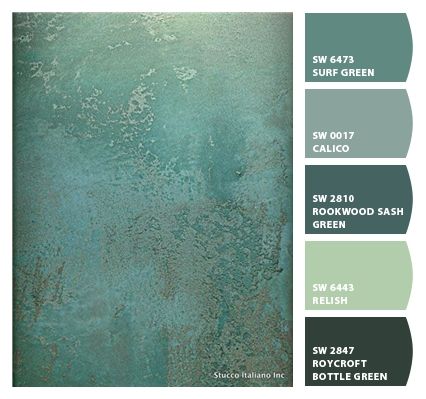 Paint colors from ColorSnap by Sherwin-Williams Bluish Green Paint Colors, Jade Paint, Sherwin William, Turquoise Paint Colors, Sherwin Williams Green, Valspar Paint Colors, Green Painted Walls, Blue Green Paints, Interior House Colors