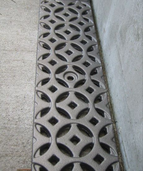 Drainage Grates, Drainage Design, Landscape Details, Stone Landscaping, Drainage Solutions, Floor Pattern, Plumbing Drains, Silhouette Stencil, Textures And Tones