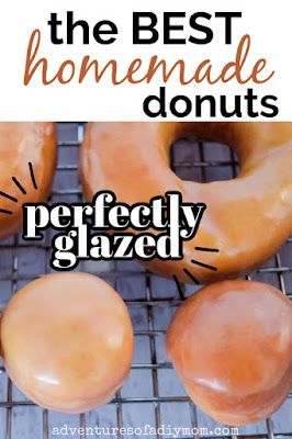 Homemade Donut Glaze, Mini Donut Recipe, Glazed Donuts Recipe, Donut Glaze Recipes, Donuts From Scratch, Donuts Glazed, Donut Icing, Cream Filling Recipe, Glaze Icing