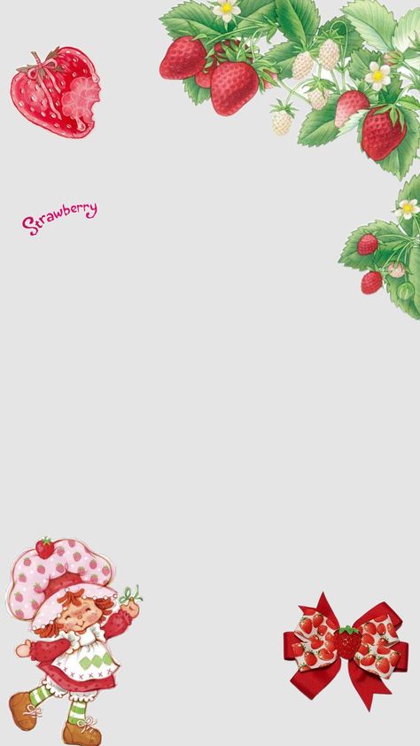 Strawberry Shortcake Strawberry, Strawberry Shortcake Christmas Wallpaper, Strawberry Shortcake Invitation Template, Strawberry Shortcake Background, Strawberry Invitation Template, Strawberry Shortcake Valentines, Hbd Mom, Strawberry Shortcake Invitations, Strawberry Shortcake Christmas