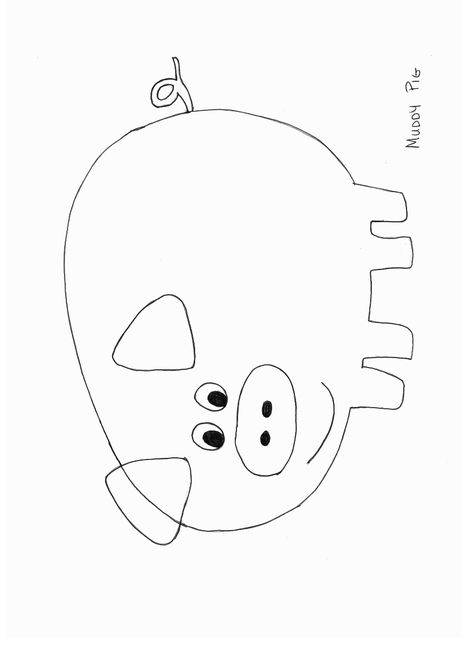 Animals Crafts - Print your Pig Craft Template at AllKidsNetwork.com Muddy Pigs, Animals Crafts, Farm Animal Crafts, Farm Animals Theme, Pig Crafts, Farm Preschool, Animal Cutouts, Animal Templates, Farm Activities