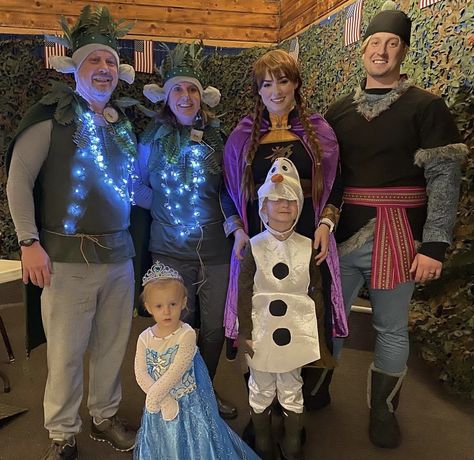 Diy Frozen Trolls Costume, Kristof Costume Diy, Frozen Rock Trolls Diy, Frozen Trolls Costume, Family Of 4 Frozen Halloween Costumes, Elsa Family Halloween Costume, Frozen 2 Costumes, Frozen Troll Costume, Frozen Group Costumes